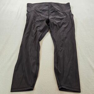 Lululemon All the Right Places Crop II 23 Pockets Black Leggings Size 18